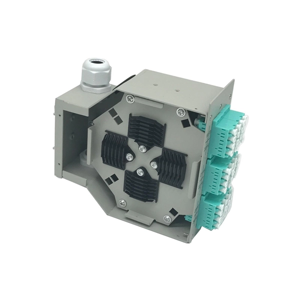 Quick splicing steps for fiber optic splice boxes