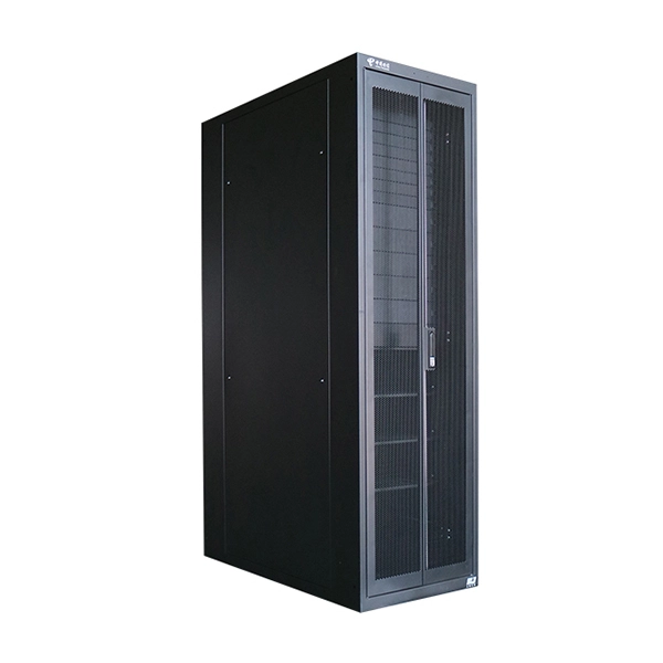 Why is the network cabinet powered by 220V