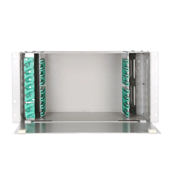 86-panel fiber optic four-port network